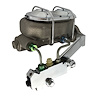 FC1010HK Master Cylinder, Manual Hydraulic Kit w/Pre-Bent Lines & Disc/Drum Valve (Chrome) - image 1
