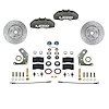 FC2005SMX MaxGrip Lite 4-Piston Manual Front Brake Conversion Kit w/Drilled Rotors, Mopar B/E-Body, Anodized Calipers - image 1