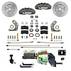 FC2006-8405X MaxGrip Lite 4-Piston Power Brake Conversion Kit w/Drilled Rotors, 8 in. Dual Booster, Anodized Calipers - image 1