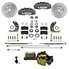 FC2006-P405X MaxGrip Lite 4-Piston Front Brake Conversion Kit w/Drilled Rotors, 8 in. Dual Booster, Anodized Calipers - image 1