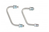 Global_5 Brake Line Set, Corvette Master Cylinder Line Set Bottom Mount Valve - image 1