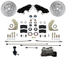 BFC2001-C05PX Power Front Kit w/Drilled Rotors, Mopar A-Body, Black Powder Coated Calipers - image 1