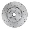 FC0001-H405MX Power Front Kit w/Drilled Rotors, Zinc Plated Calipers - image 2