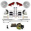 RFC2003-P405X Power-to-Power Front Kit w/Drilled Rotors, Mopar C-Body, Red Powder Coated Calipers - image 1