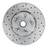 RFC2005-C05PX MaxGrip Lite 4-Piston Front Brake Conversion Kit w/Drilled Rotors, Adjustable Proportion Valve, Red Calipers - image 4