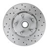 RFC2006-C05PX MaxGrip Lite 4-Piston Front Brake Conversion Kit w/Drilled Rotors, Adjustable Proportion Valve, Red Calipers - image 3