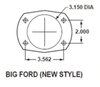 9 in. Large Bearing Rear Disc Brake Kit - image 2