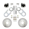RC6004 Brake Conversion Kit, Rear Disc Brake Kit w/Plain Rotors & Zinc Plated Calipers