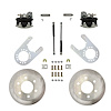 RC6005 Brake Conversion Kit, Rear Disc Brake Kit w/Plain Rotors & Zinc Plated Calipers - image 1