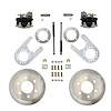 RC6006 Brake Conversion Kit, Rear Disc Brake Kit w/Plain Rotors & Zinc Plated Calipers - image 1