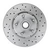 RFC0005-H405MX Brake Conversion Kit, Power Front Kit w/Drilled Rotors & Red Powder Coated Calipers - image 4