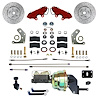 RFC2002-8405X Brake Conversion Kit, Power Front Kit w/Drilled Rotors & Red Powder Coated Calipers - image 1