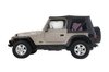 Replacement Soft Top Without Upper Doors - Black Diamond - TJ, 1997-2006 Jeep Wrangler - image 3