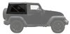 Replacement Soft Top - Black Diamond - JK 2 Door, 2010-2018 Jeep Wrangler - image 3