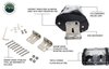 EKO 10" LED/RGB Light With Switch, Harness & Mounting Hardware - image 4