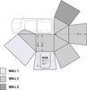 Nomadic Awning 270 - Side Wall 2 - Dark Gray With Storage Bag - Driver - image 2