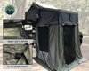 Nomadic 4 Extended Roof Top Tent With Annex - Dark Gray Base w/ Green Rain Fly & Black Cover, Black Aluminum Base, Black Ladder - image 3