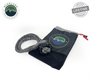 Combo Pack Soft Shackle 7/16" 41,000 lb. With Collar and Recovery Ring 2.5" 10,000 lb. Red - image 2