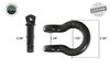 Recovery Shackle 3/4" 4.75 Ton Black - Sold In Pairs - image 2