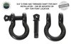 Recovery Shackle 3/4" 4.75 Ton Black - Sold In Pairs - image 3