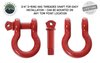 Recovery Shackle 3/4" 4.75 Ton Red - Sold In Pairs - image 3