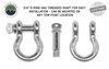 Recovery Shackle 3/4" 4.75 Ton Zinc - Sold In Pairs - image 2