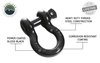 Recovery Shackle 3/4" 4.75 Ton - Black - image 4