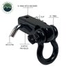 Receiver Mount Recovery Shackle 3/4" 4.75 Ton With Dual Hole Black & Pin & Clip - image 2