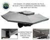 Nomadic 270 Driver - Dark Gray Awning with Bracket Kit and Extended Poles - image 3