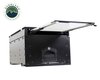 Cargo Box With Slide Out Drawer & Working Station Size - Black Powder Coat - image 2