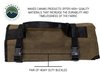 Rolled Bag General Tools With Handle And Straps - #16 Waxed Canvas - image 2