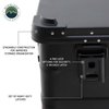 Aluminum Storage Box 53-Quart Capacity [Black] - image 4