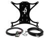 Compressor Mount & Connection Kit - Black, 2007-2018 Jeep Wrangler & Wrangler Unlimited - image 1