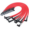 Red Spark Plug Wire Set No Coil Wire Small Block Chevy - image 1