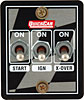 Accessory Control Panel Includes 3 Accessory Switches Height: 3-1/16" - image 1