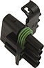 Female 4 Pin Weatherpack Connector - image 1