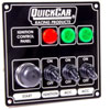 ICP - Ignition Switch 2 Acc. Switch Start Button & 3 Pilot Lights Black - image 1