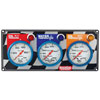 3 Gauge Panel with Ultra-Nite Gauges Oil Pressure/Water Temp/Oil Temp - image 1