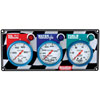 3 Gauge Panel with Ultra-Nite Gauges Oil Pressure/Water Temp/Fuel Pressure - image 1
