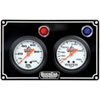 Standard 2-Gauge Panel Oil Pressure/Water Temp Black - image 1