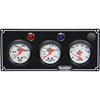 Standard 3-Gauge Panel Oil Pressure/Water Temp/Volt Meter - image 1