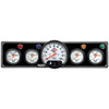 Standard 4-1 Gauge Panel Oil Pressure/Water Temp/Oil Temp/Fuel Pressure/Tachometer Black - image 1