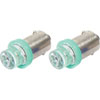 Green LED Bulbs Pair - image 1