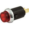 Warning Light 3/4 Red Carded - image 1
