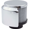 Chrome Valve Cover Breather 1-3/8" - image 1