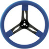 Steel Steering Wheel 15" Blue Grip - image 1