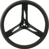 Steel Steering Wheel 17" Black Grip - image 1
