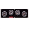Redline 4 Gauge Panel Oil Pressure/Water Temperature/Water Pressure/Fuel Pressure - image 1