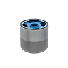 11-RU77-22 HyperFlow Oil Filter, Size: 77 mm (Medium), 22 mm x 1.5 Thread [Titanium] - image 1