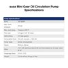 17-311-10-IF05 Mini Gear Oil Circulation Pump, Fluid Pump w/ AN10 Fitting & AN10 Filter - image 2